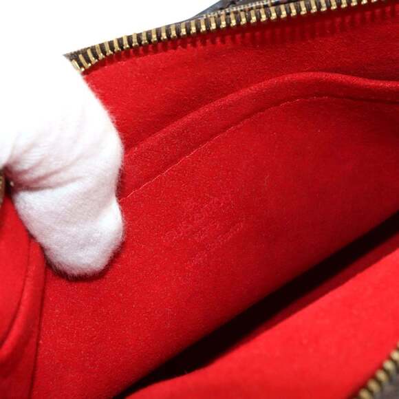 LOUIS VUITTON Authentic Brown Damier Shoulder Bag - Picture 7 of 10